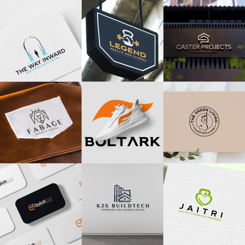 Boltark, logo, iconic, Eagle, wings, brand name, colors, font, monotone