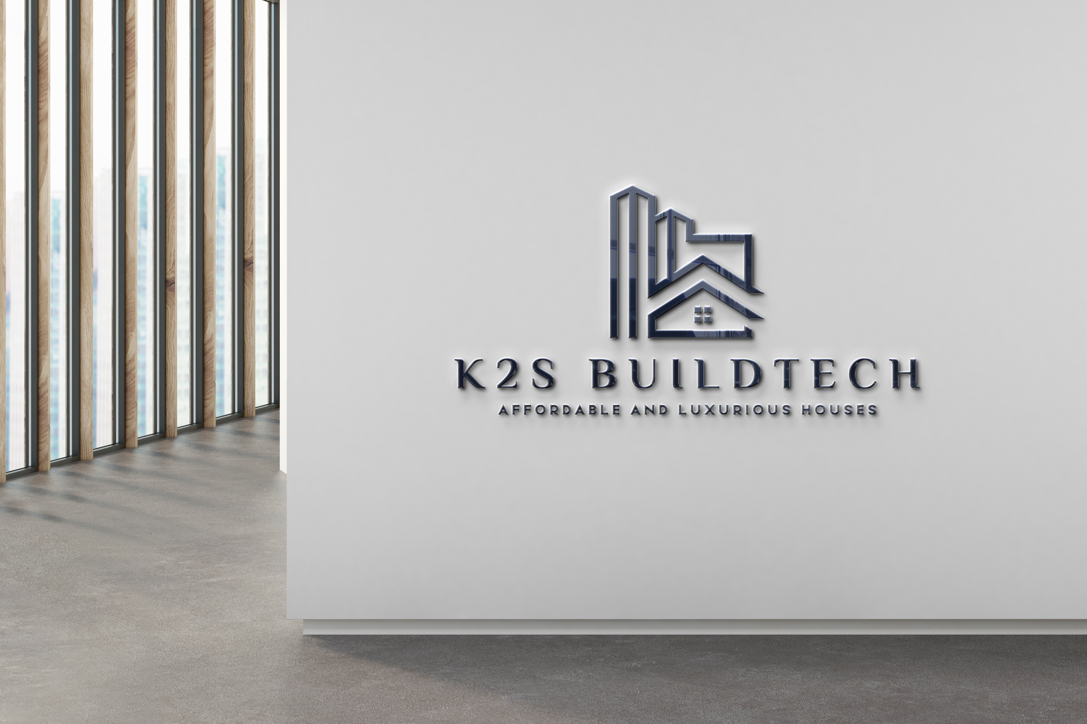 K2S Buildtech, logo, design