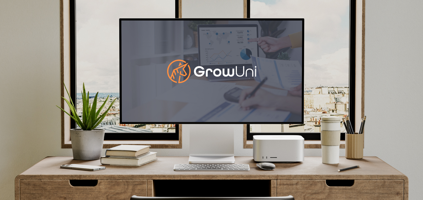 GrowUni, logo, month, September 2022