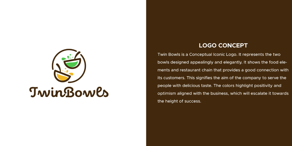 Twin Bowls, Logo Concept