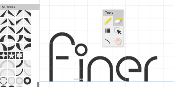 FontStruct, Designing, Tool