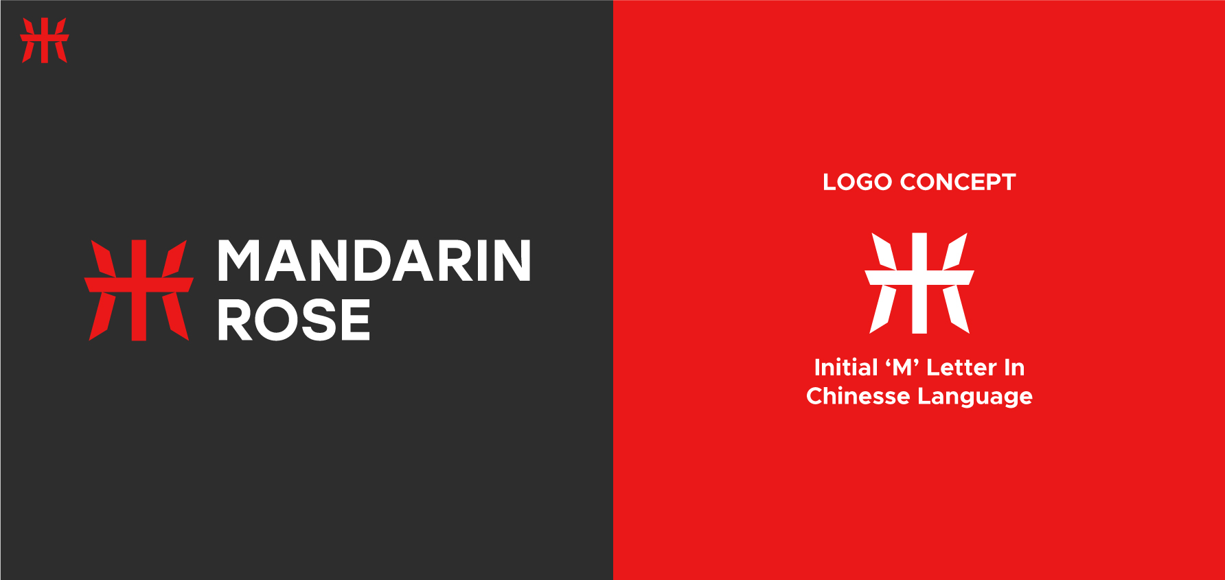 Madarine Rose, logo, concept
