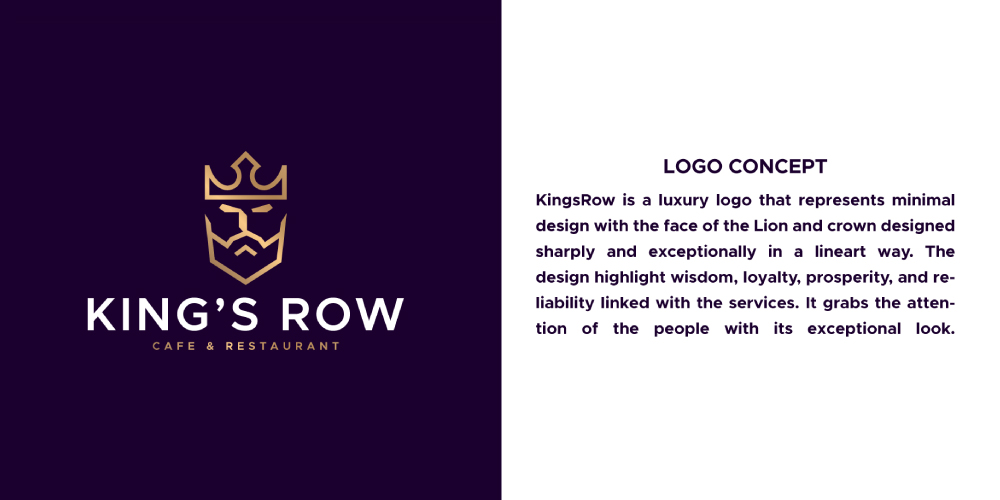 KingsRow, Logo Concept