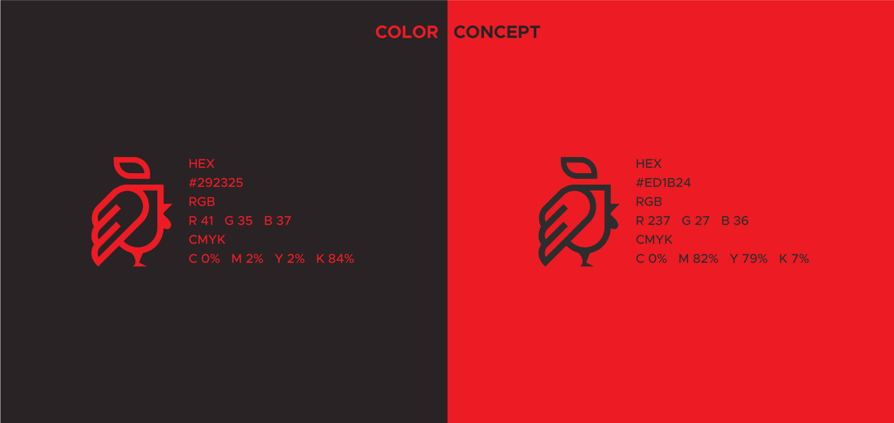 Color, Concept, Desi Fried Chicken