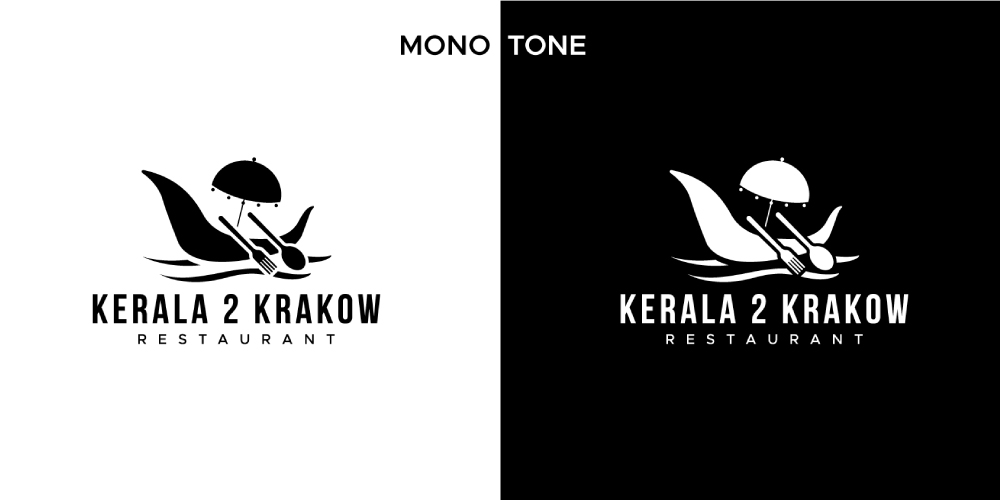 Kerala 2 Krakow, logo, monotone