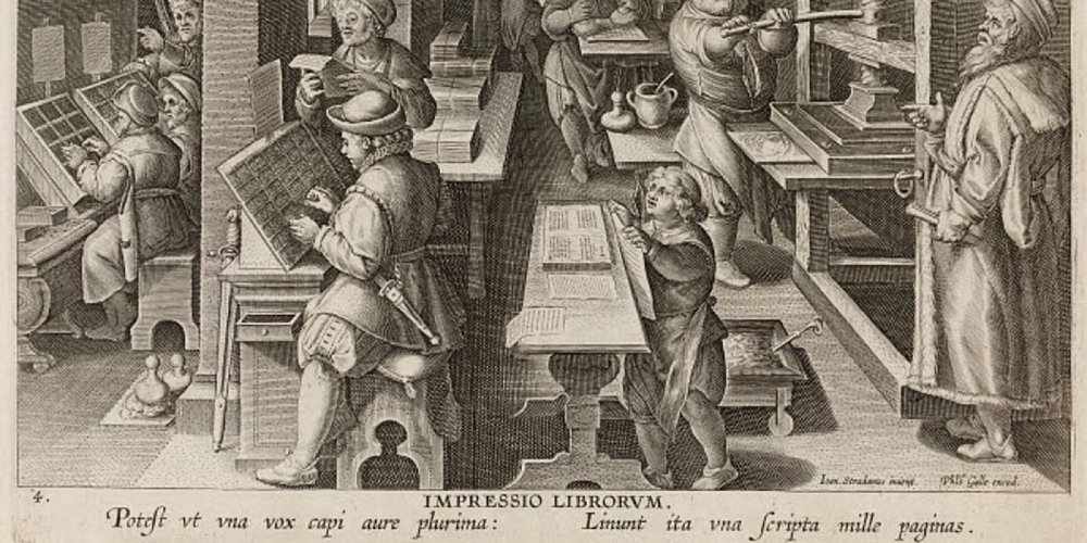 Gutenberg, printing press,