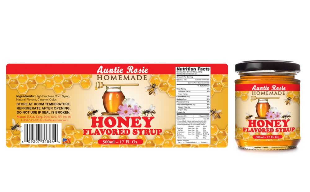 Size, designing, labels