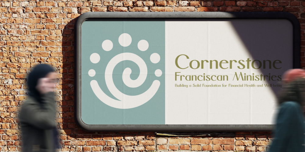 Cornerstone, logo, mockups, November 2022