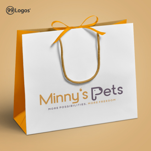 Minnys Pets, logo, December, 2022, mockups