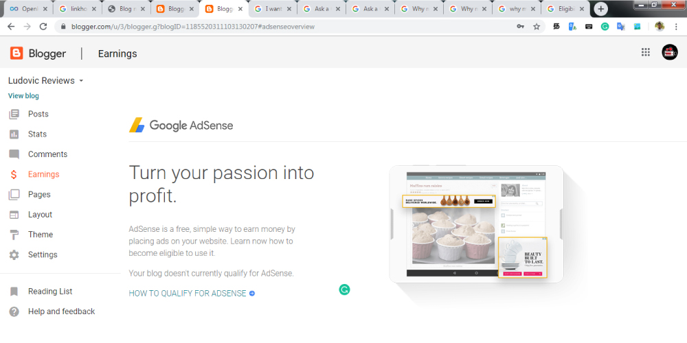 Add, Google Adsense, Website