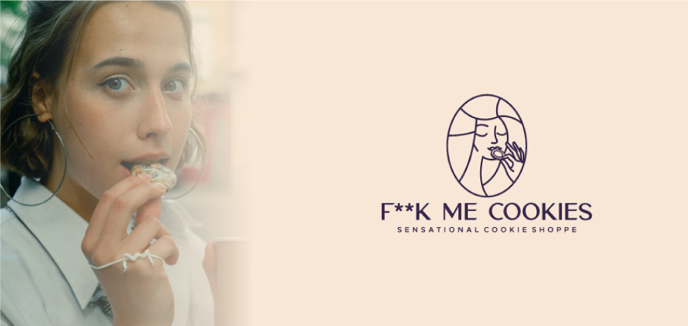 F**ck Me Cookies, Logo, Concept