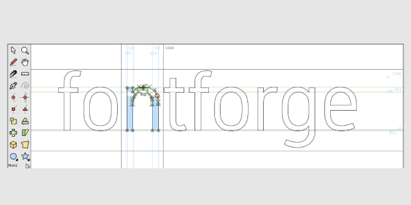 FontForge, Designing, Tool