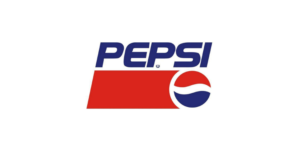 Pepsi, logo, evolution, 1991