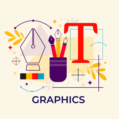Graphics, design, industry, business, visual, elements, brand.
