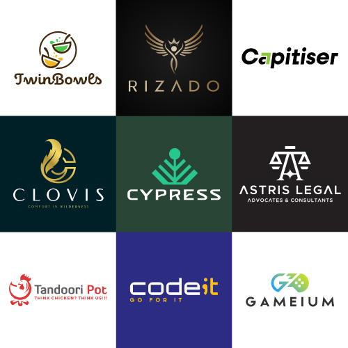 Logo, industry, top 9 logo concepts, 99logos, customers, company, nature, business, colors, highlights, unique, appealing