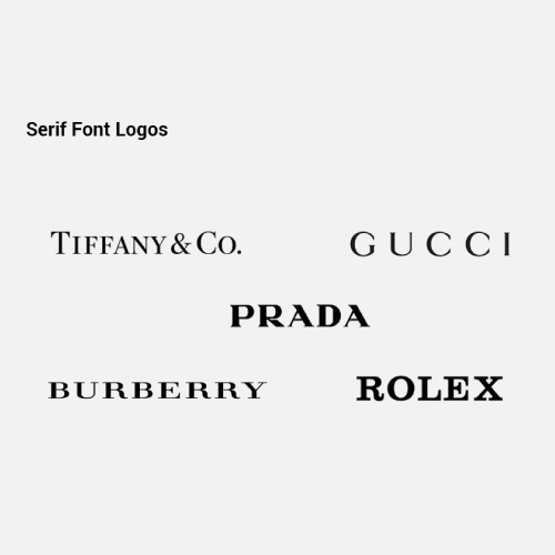 Serif, Wordmarks, Logos