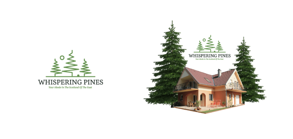 Whispering Pines, Logo, concept