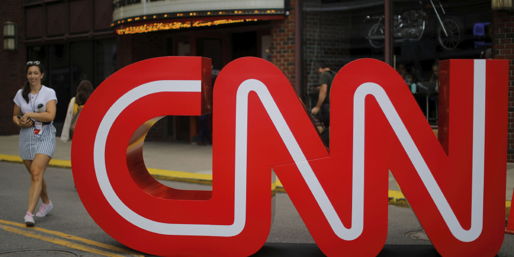 CNN, lettermark, logo