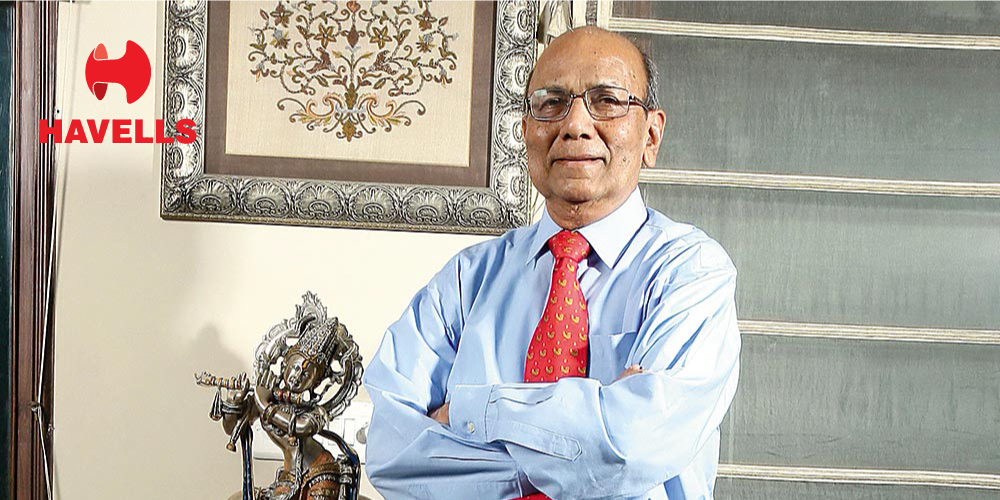 Havells, Qimat Rai Gupta, founder