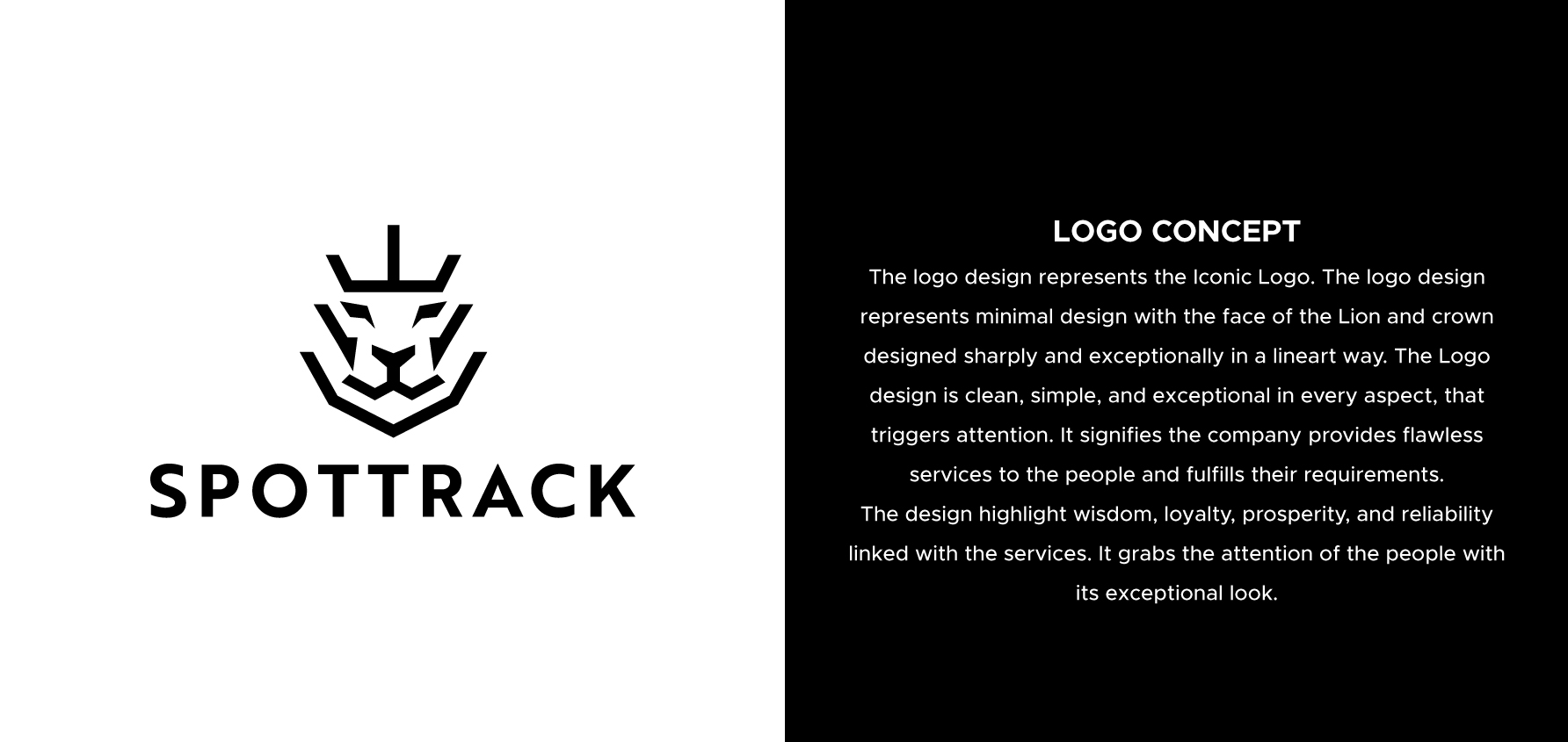 Spottrack, logo, concept